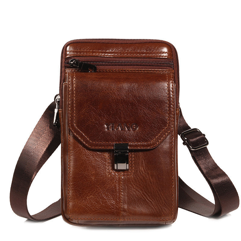 Leder Männer Mobiltelefon-Tasche – Bild 7 | LuxeStyle