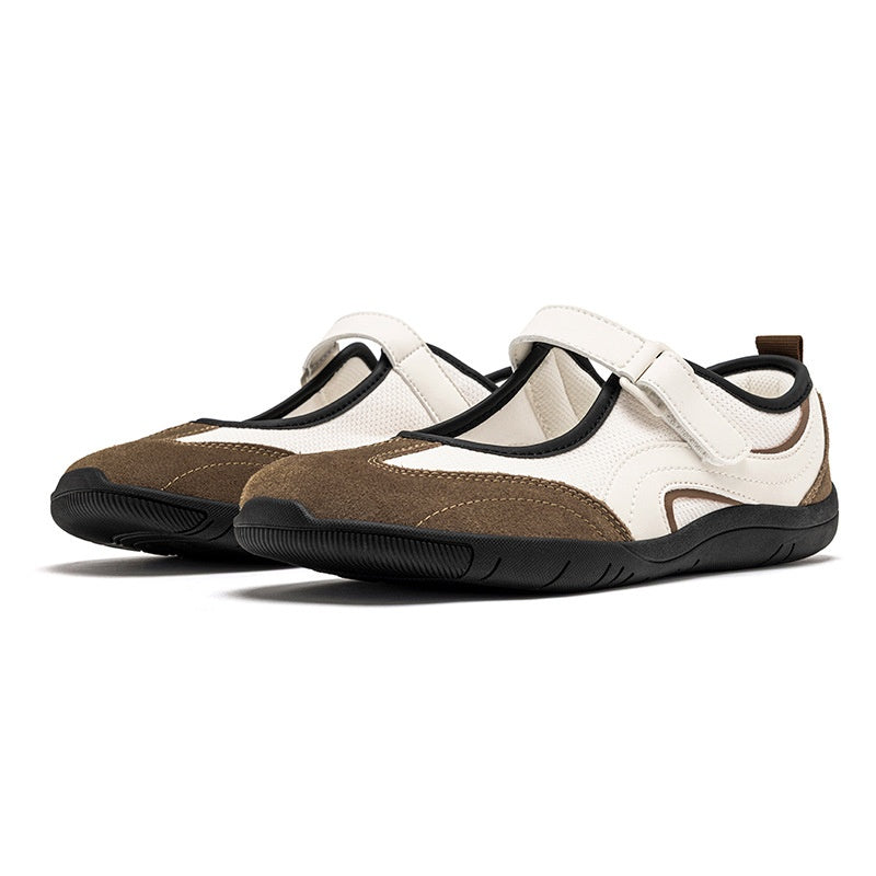 Leichtgewichtige Mary Jane Sandalen mit atmungsaktivem Mesh