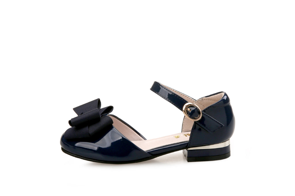 Lackschuhe mit Schleife für Mädchen | LuxeStyle
