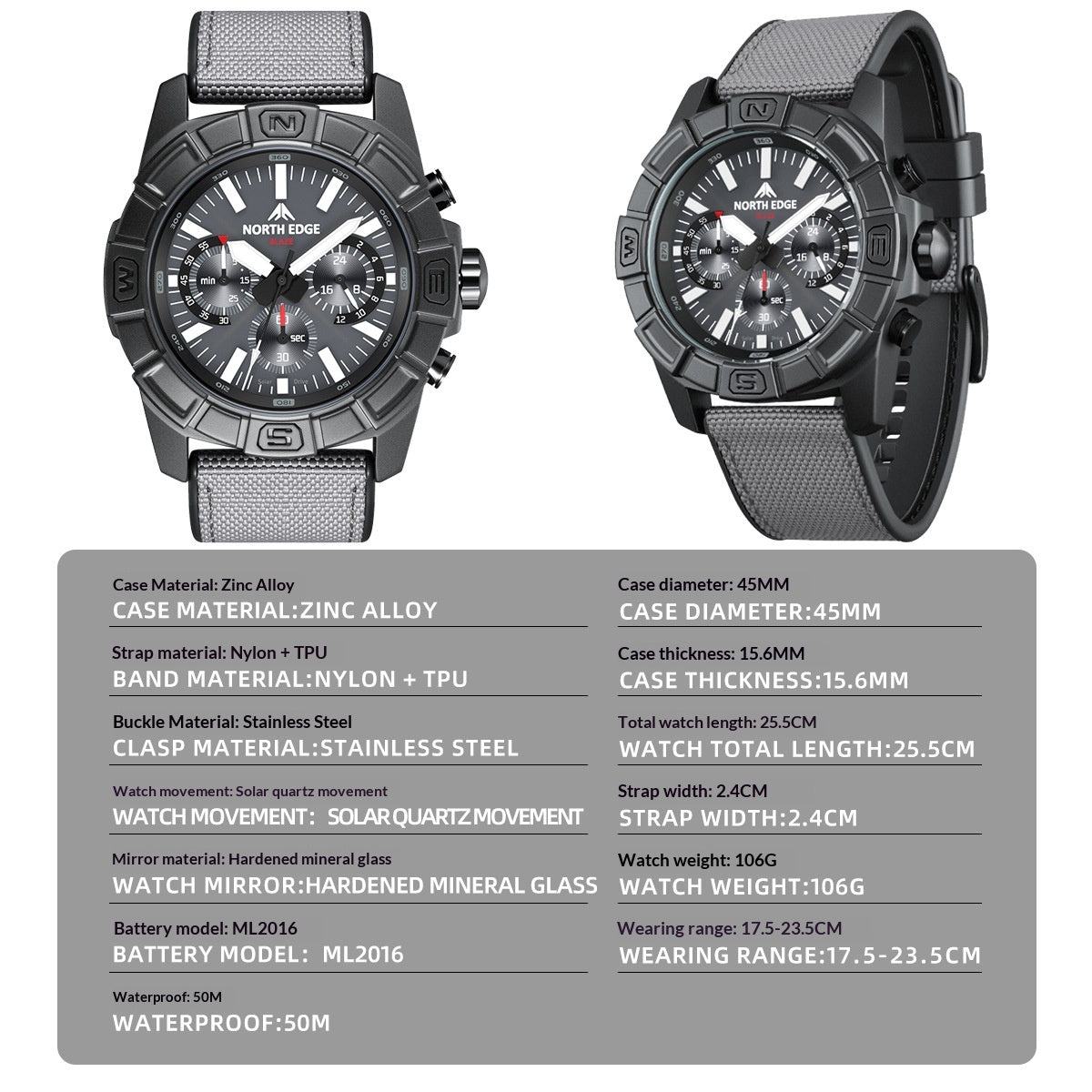 Schwarze Quarz-Uhr für Outdoor – Bild 6 | LuxeStyle