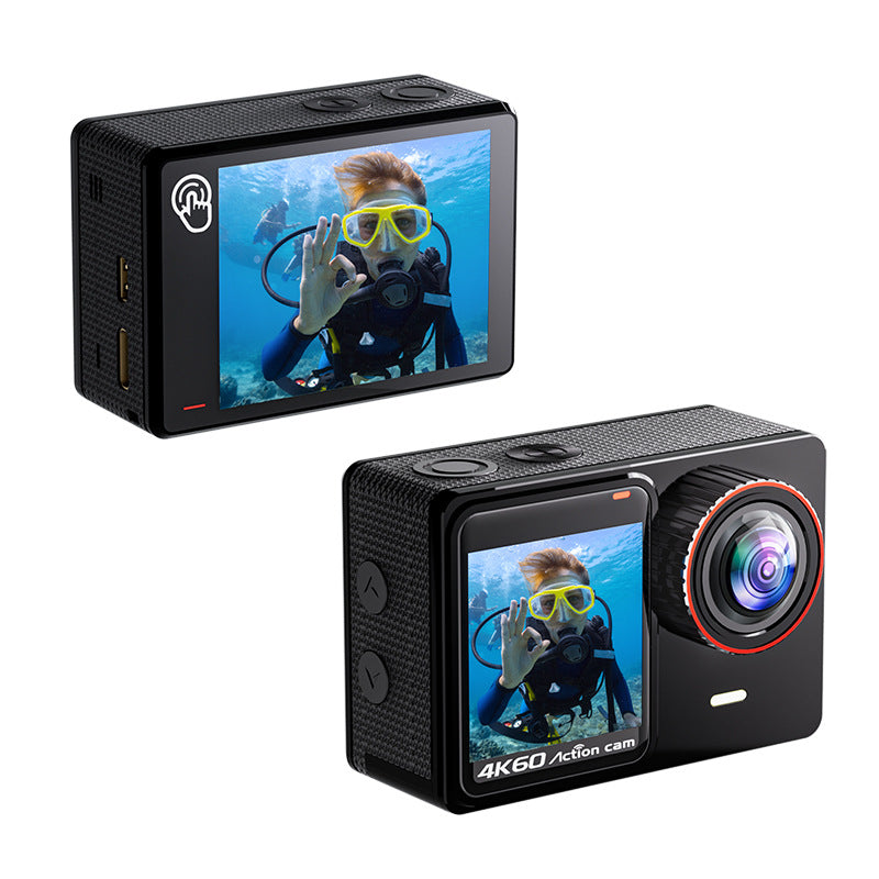 Wasserdichte Action-Kamera mit 4K-Auflösung
