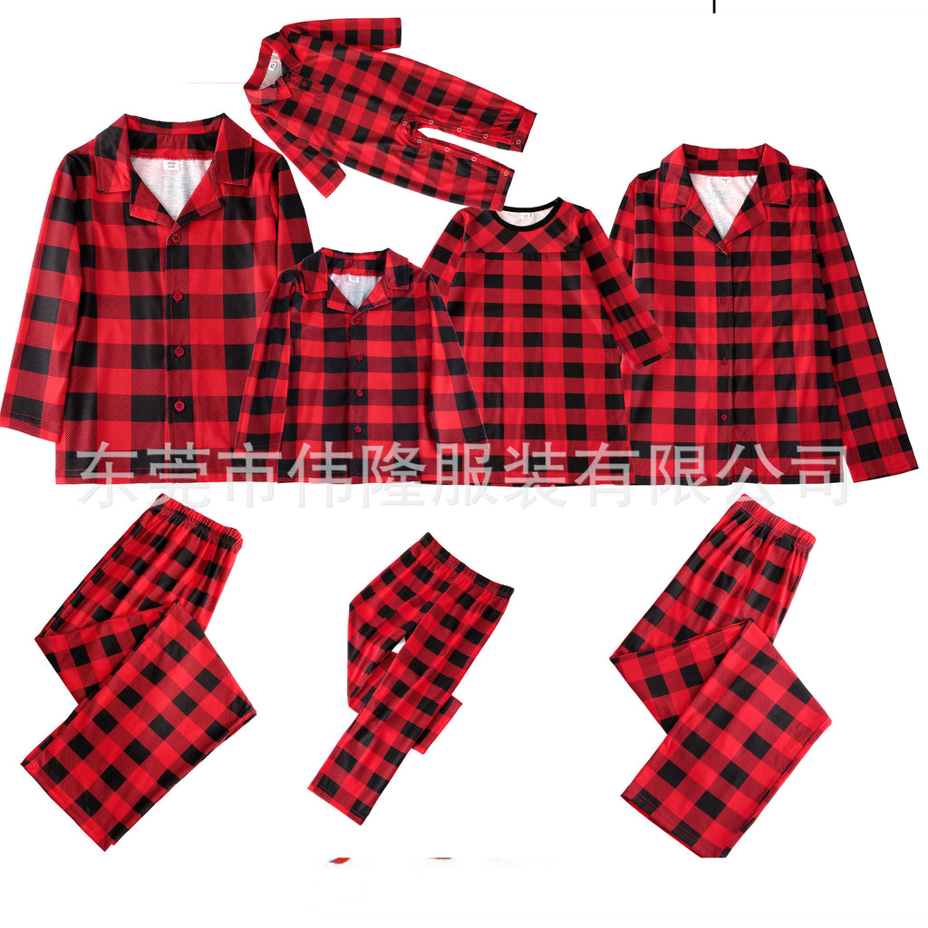 Familien-Pyjama-Set mit Tiermotiven – Bild 1 | LuxeStyle