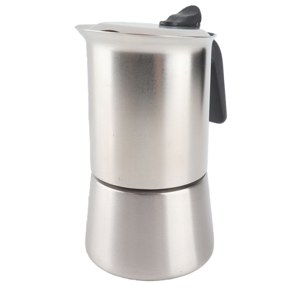 Moka Pot aus 304 Edelstahl mit Einzelventil