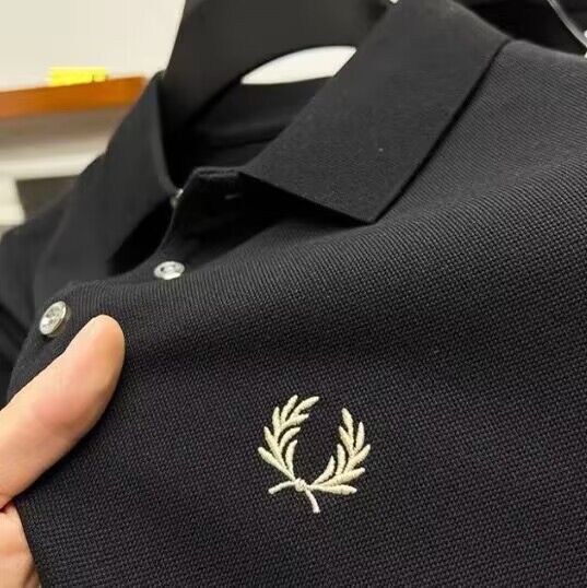 Poloshirt kurzärmlig, Manschettenknopf, Polyester | LuxeStyle