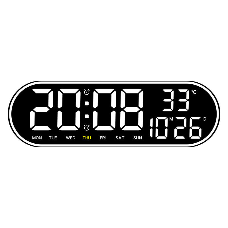 Multifunktionale digitale Wanduhr