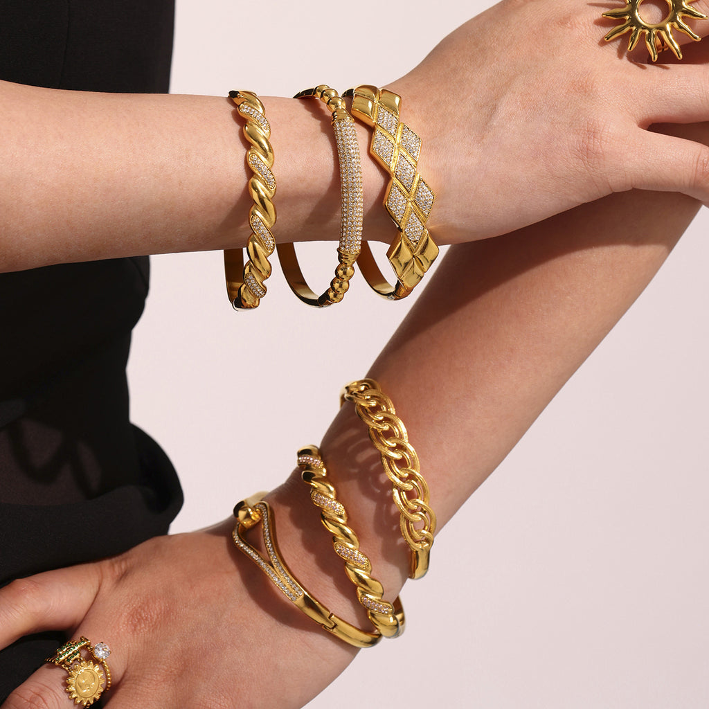 Zirkonarmband aus Edelstahl – Bild 13 | LuxeStyle