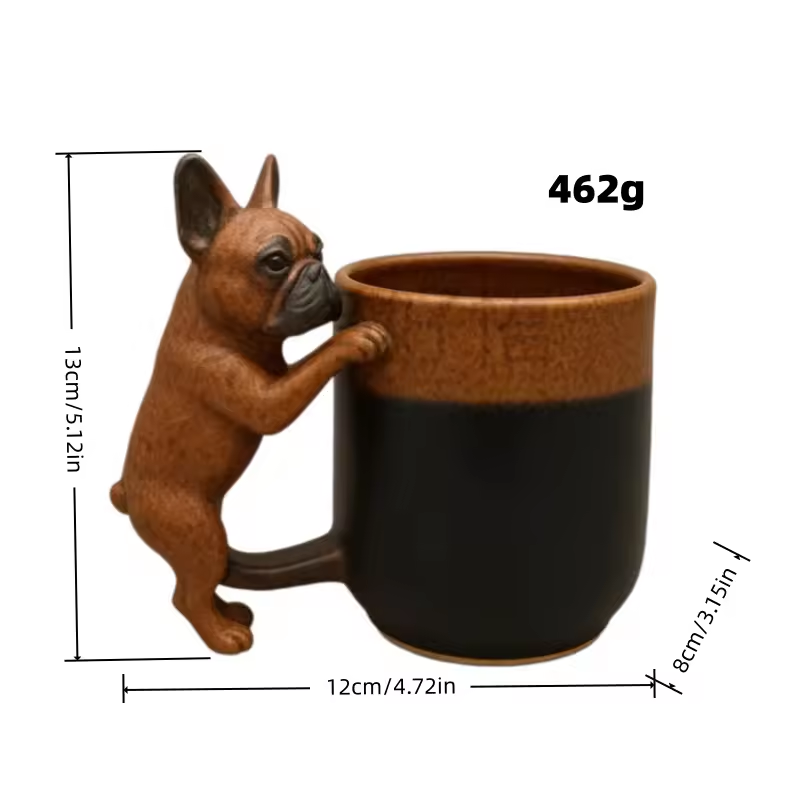 3D Dachshund Tasse