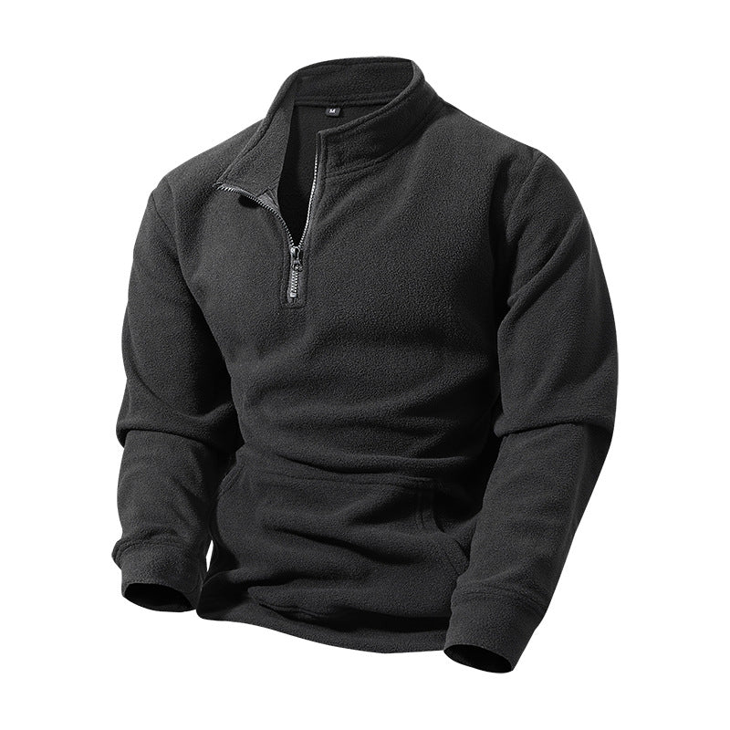 Herren Halbzipfel Pullover Hoodie
