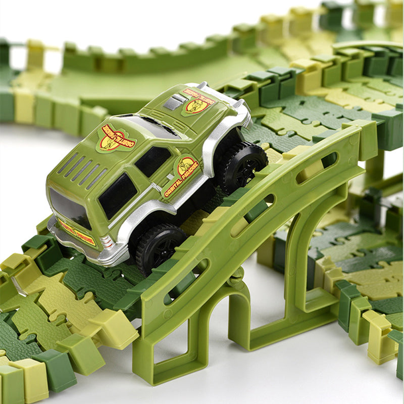 Dinosaurier-Eisenbahn-Set mit Tunnel – Bild 9 | LuxeStyle