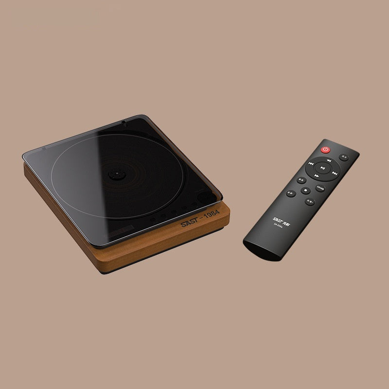 Retro-CD-Player mit Vinyl-Look