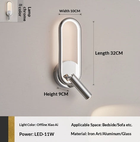 Drehbare Wandlampe mit Touch-Steuerung – Bild 5 | LuxeStyle