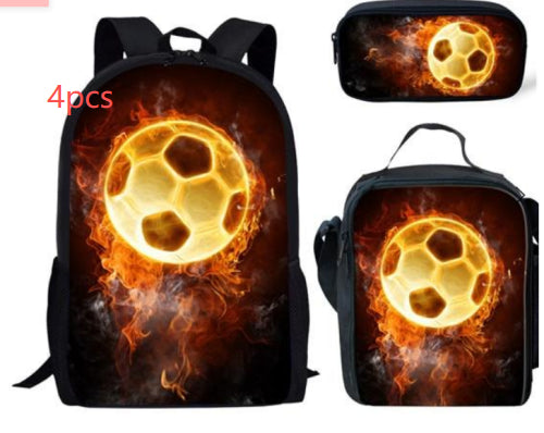 Fussball-Rucksack-Set für Kinder – Bild 3 | LuxeStyle