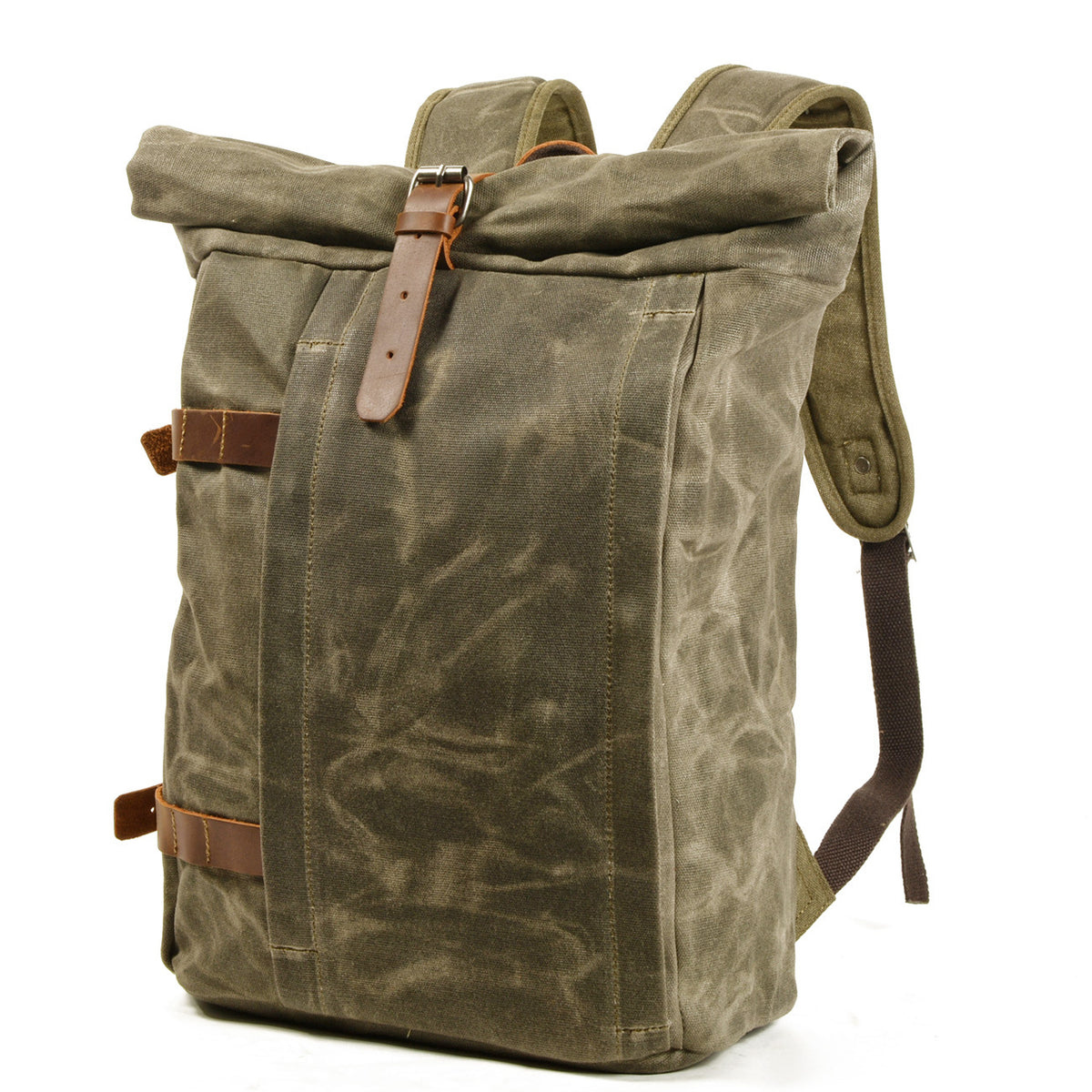 Rucksack aus Canvas und Rindsleder – Bild 2 | LuxeStyle