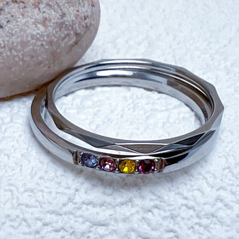 Multikant-Stahlkombi-Ringset