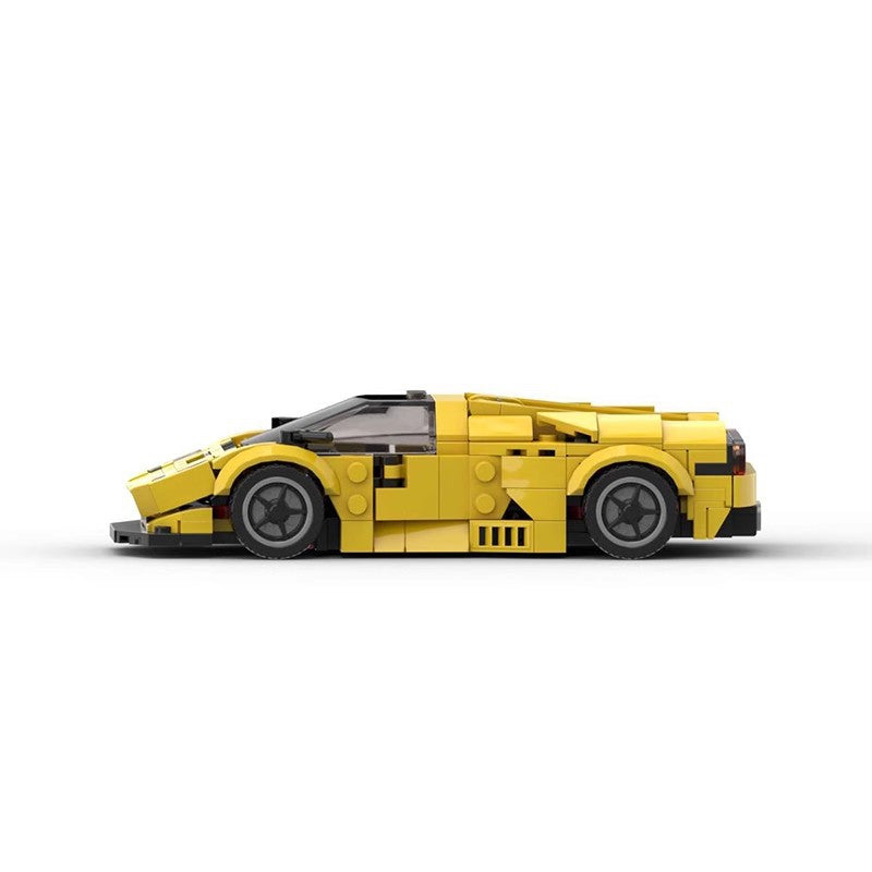 8-Gitter GT Rennauto Baustein-Puzzle – Bild 3 | LuxeStyle