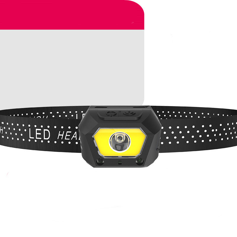 Ultraleichte LED-Stirnlampe mit starkem Licht