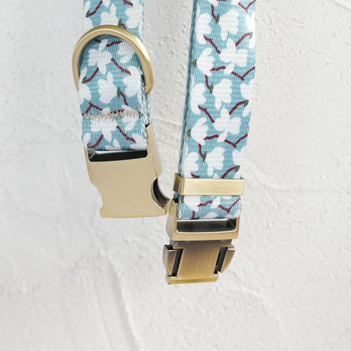 Halsband für Hunde mit Jasmin-Print | LuxeStyle