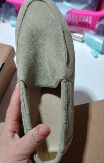Herren-Slipper aus Wildlederimitat – Bild 4 | LuxeStyle