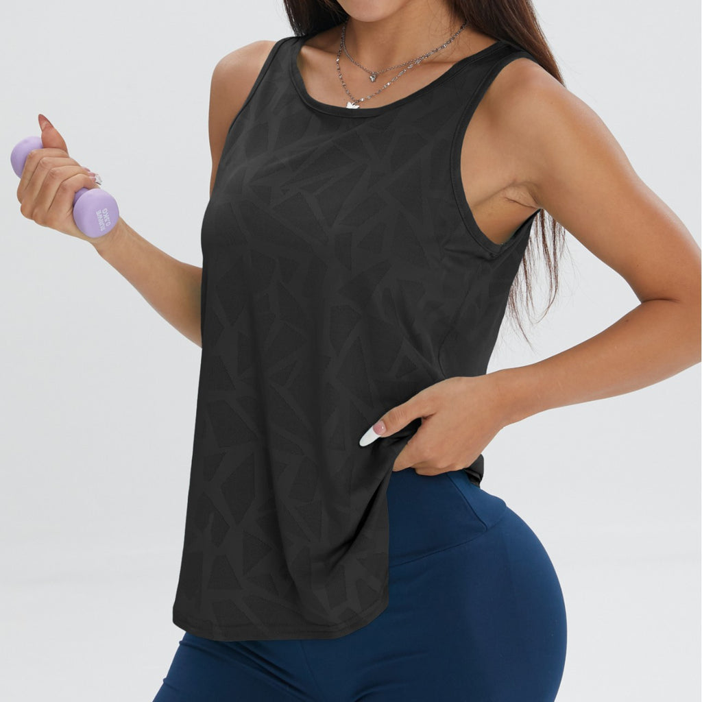 Nahtloses, atmungsaktives Workout-Top