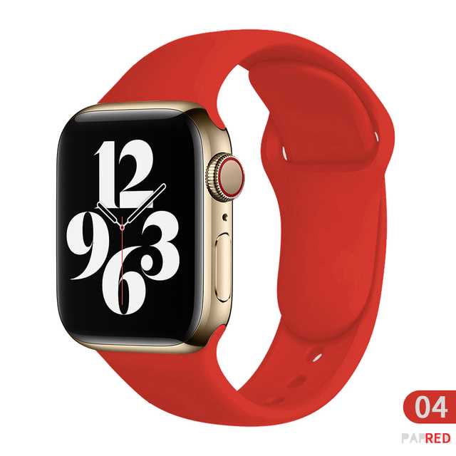 Silikon-Uhrarmband 41-45 mm – Schwarz, Weiss, Blau, Rot, Gelb, Grün – Bild 15 | LuxeStyle