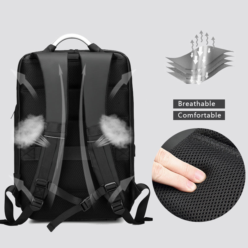 Business Laptop Rucksack, wasserabweisend | LuxeStyle