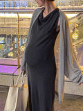 Schwangerschafts-Midikleid Ärmellos – Bild 9 | LuxeStyle