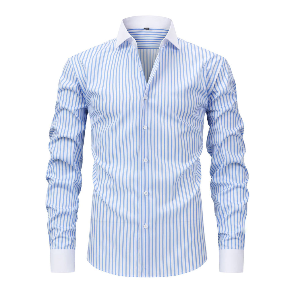 Herren Stretchhemd mit Windsor-Kragen – Bild 7 | LuxeStyle