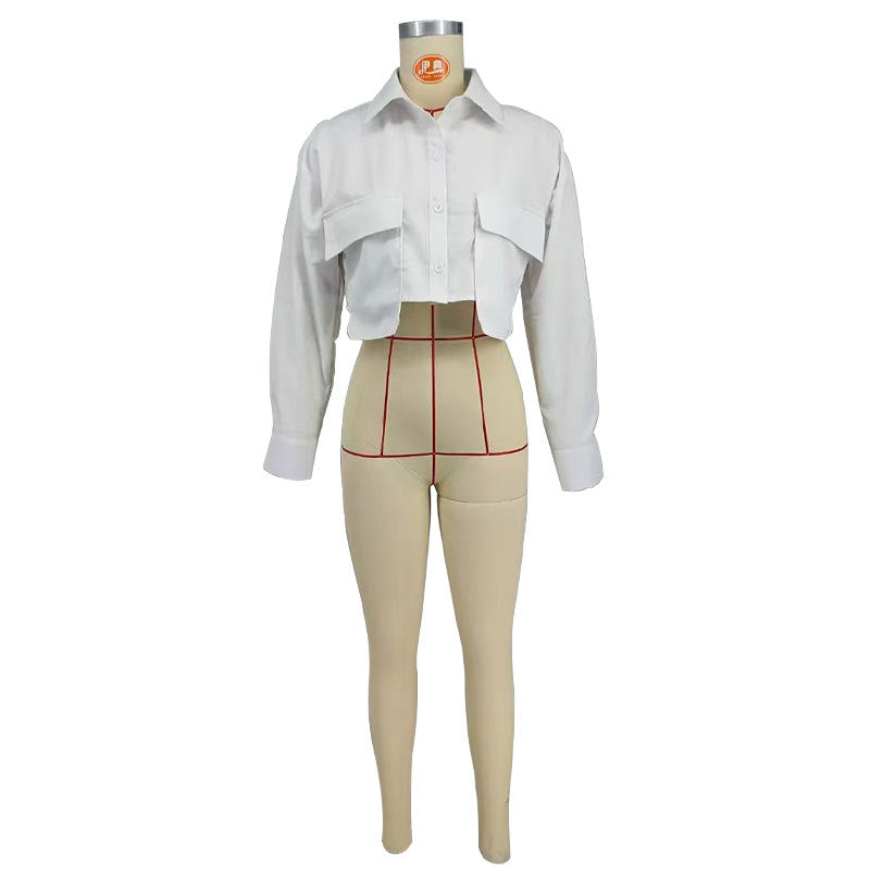 Elegante Langarm-Bluse für Damen
