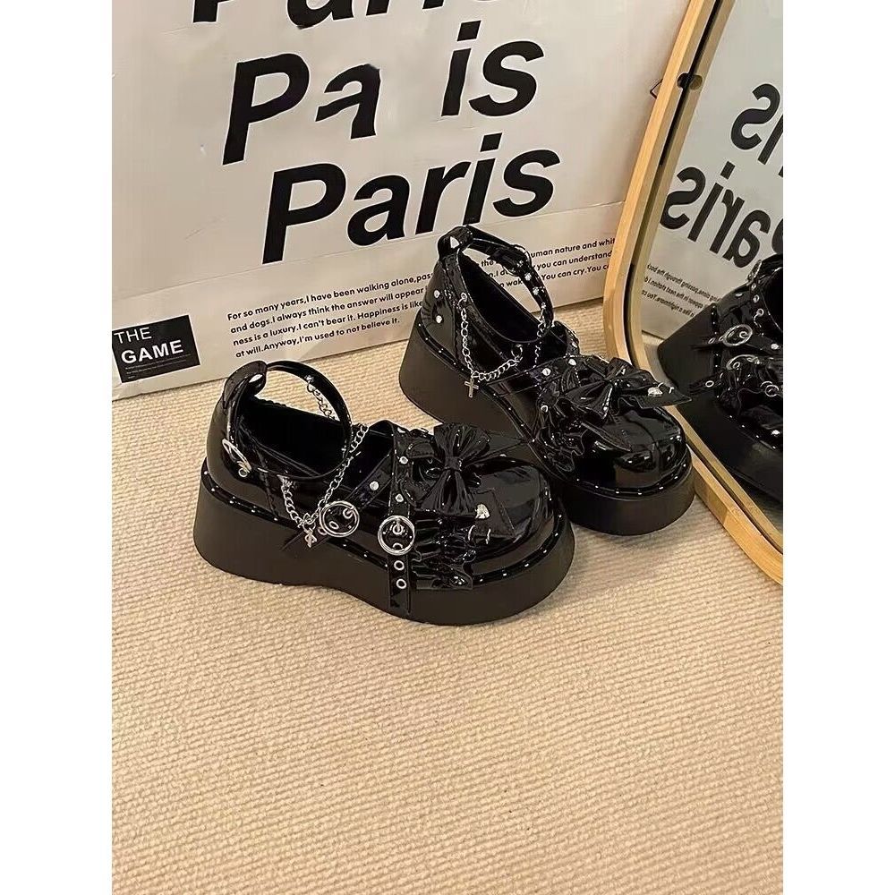 Mary Jane Halbschuhe mit Schleife – Bild 7 | LuxeStyle