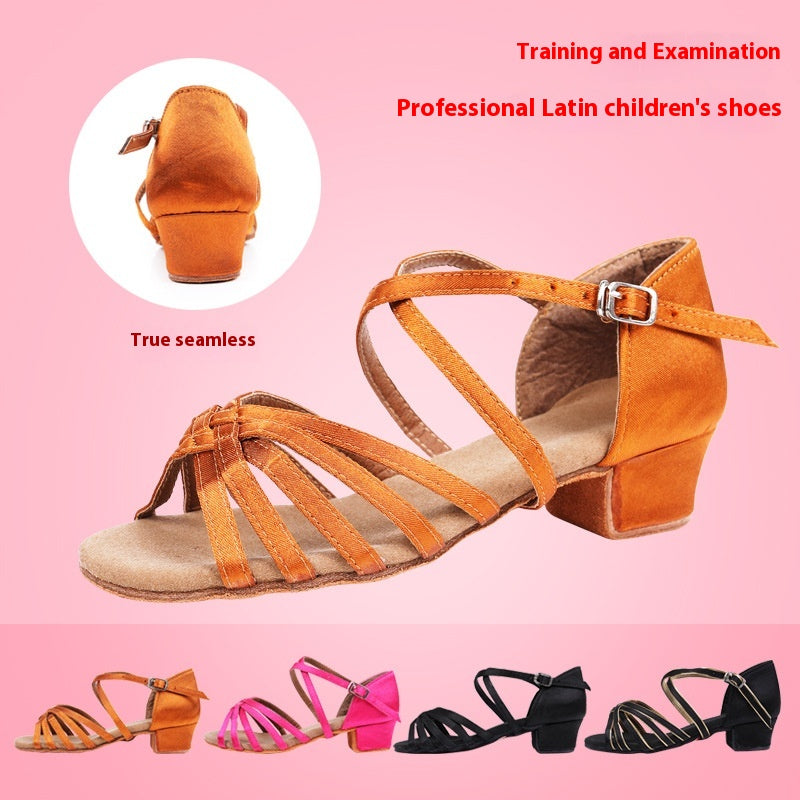 Kinder-Lauflernschuhe für Latein-Tanz