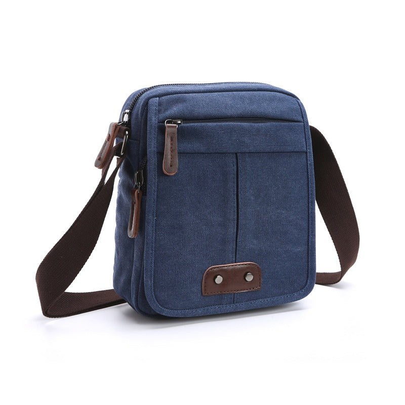 Koreaner-Stil Canvas Crossbody Tasche für Outdoor