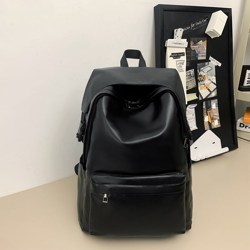 Reise-Rucksack aus PU-Leder, gross – Bild 4 | LuxeStyle