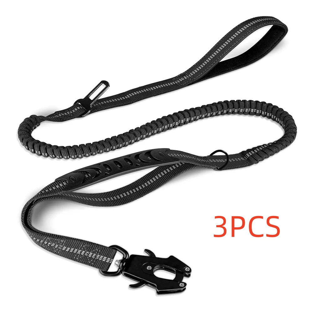 Taktische Hundeleine mit Frosch-Karabiner – Bild 12 | LuxeStyle