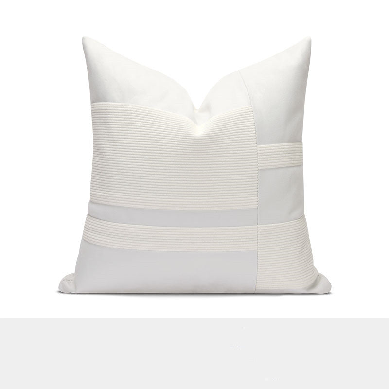 Modernes Kissenbezug-Set, Rot-Weiss – Bild 9 | LuxeStyle
