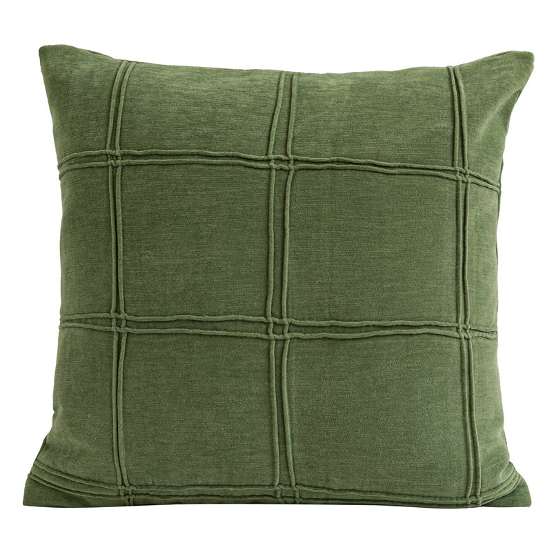 Grünes Plissee-Kissen für Sofa – Bild 4 | LuxeStyle