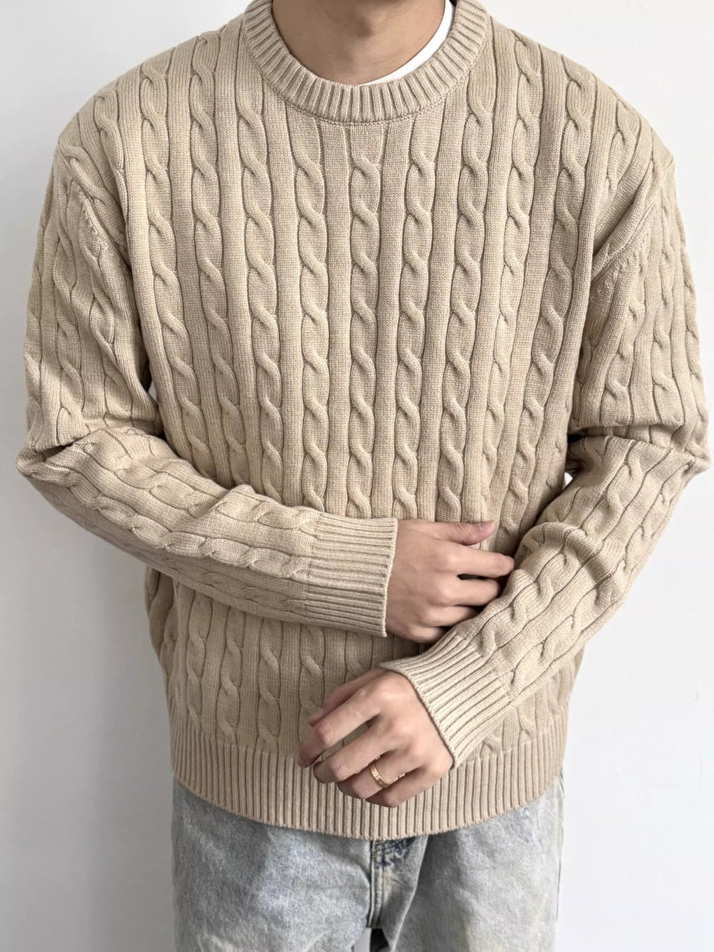 Minimalistischer Pullover