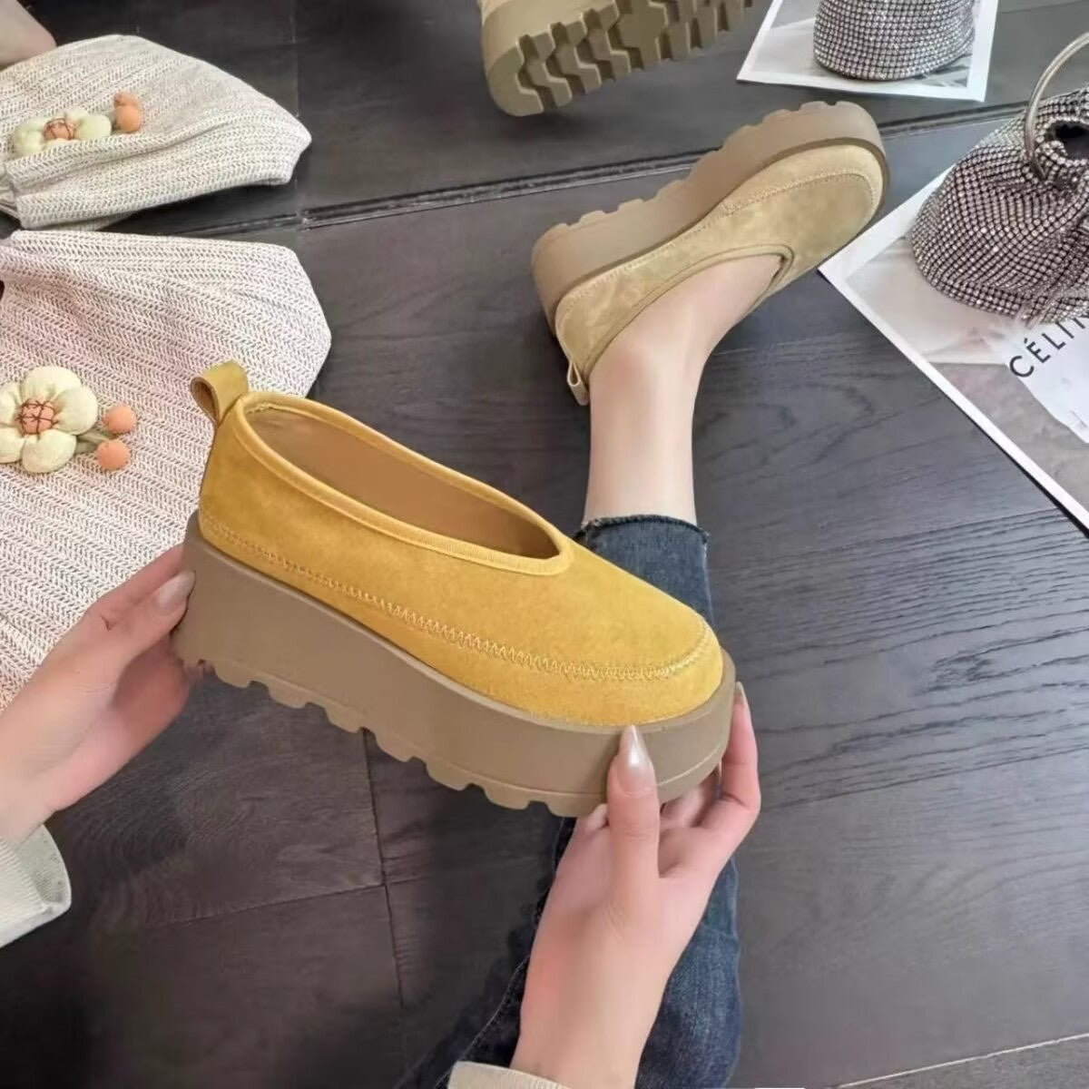 Retro Plateau-Sandalen für Damen – Bild 2 | LuxeStyle