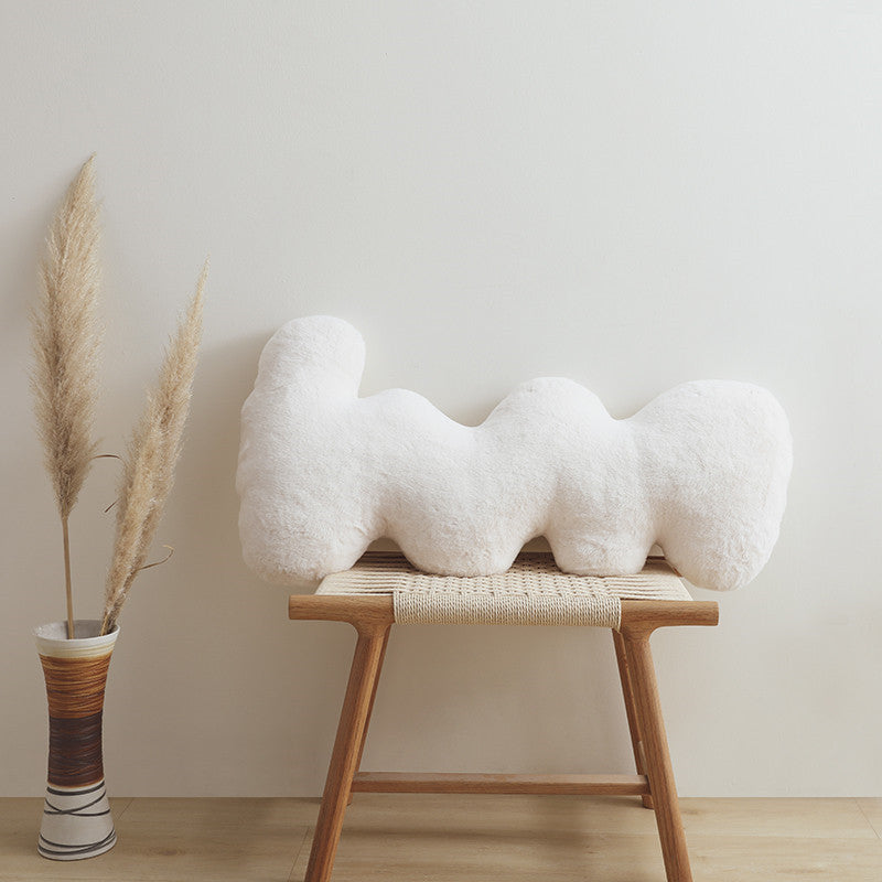 Nordisches Kissen mit 3D-Skulptur – Bild 3 | LuxeStyle