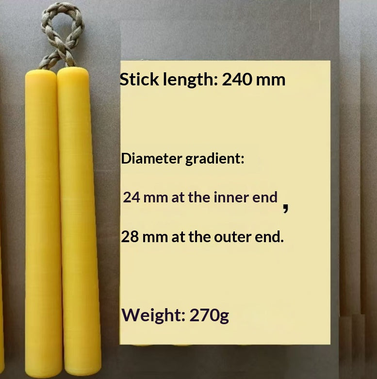 Taschen-Nunchaku aus Kunststoff und Metall