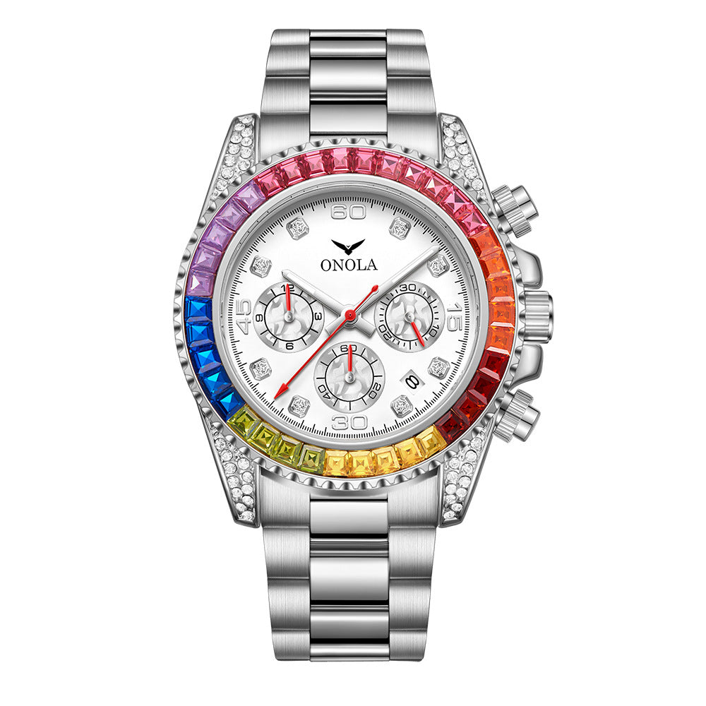 Business-Armbanduhr mit feinem Stahlband – Bild 4 | LuxeStyle