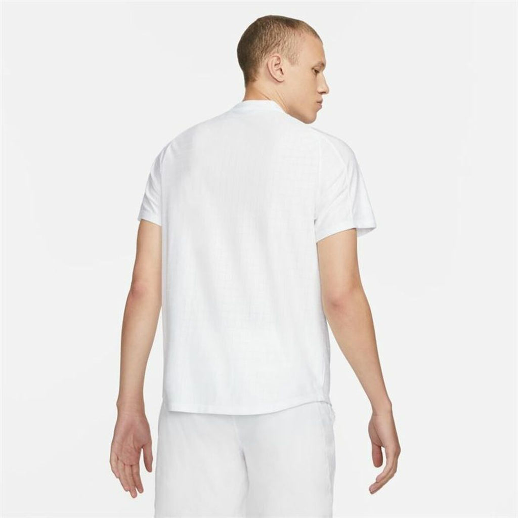 Herren Kurzarm-Poloshirt Nike Court Dri-Fit Advantage Weiß – LuxeStyle Schweiz