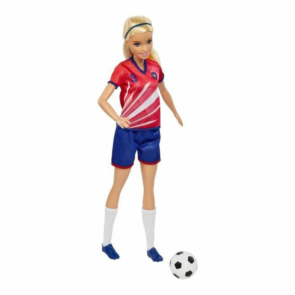 Puppe Barbie Footballer