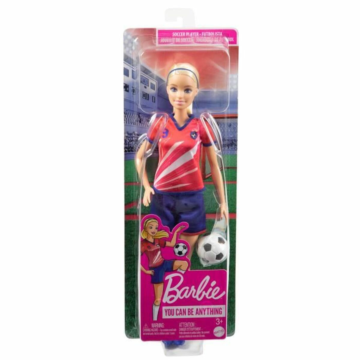 Puppe Barbie Footballer