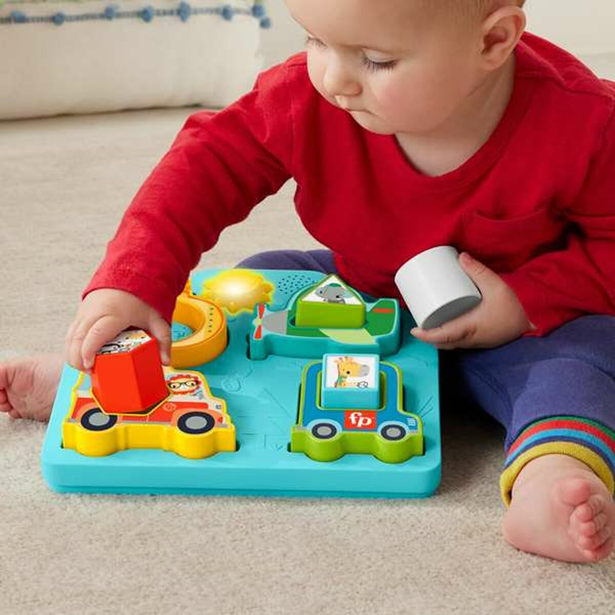 Kinder Puzzle aus Holz Fisher-Price Fahrzeuge