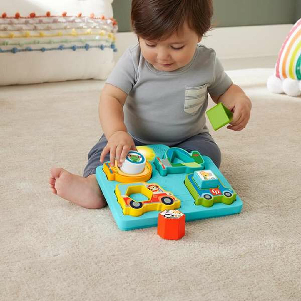 Kinder Puzzle aus Holz Fisher-Price Fahrzeuge