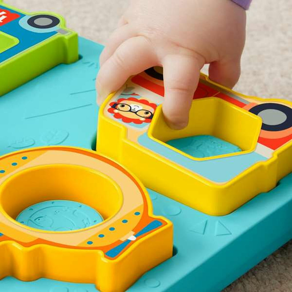 Kinder Puzzle aus Holz Fisher-Price Fahrzeuge