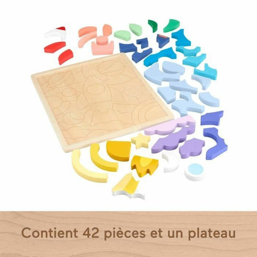 Kinder Puzzle aus Holz Fisher-Price 30 x 2 x 25 cm