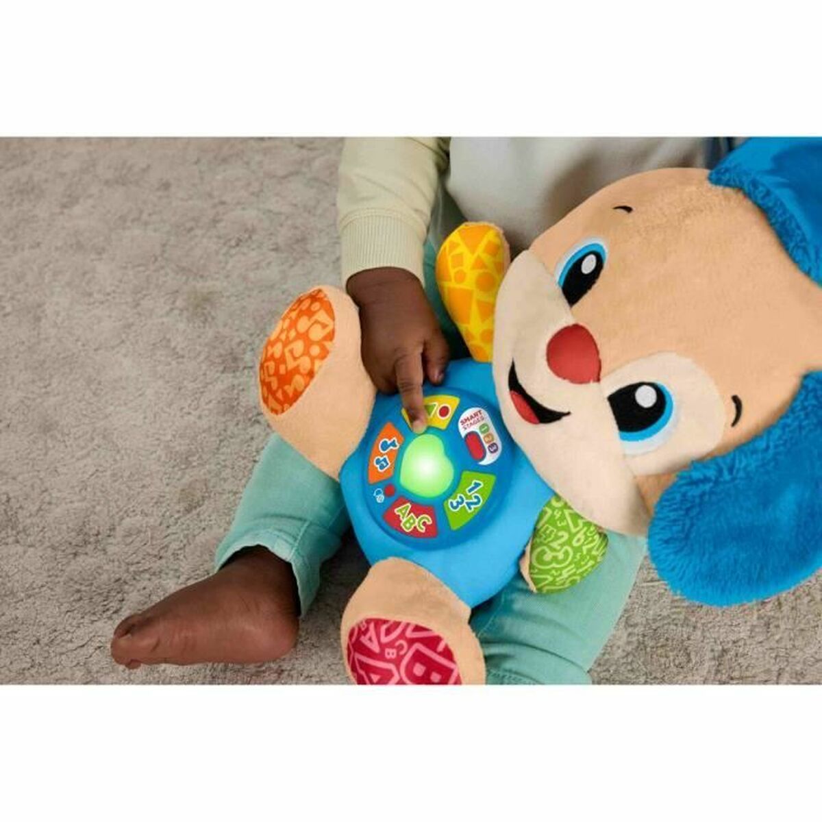 Plüschtier Fisher-Price Laugh and Learn Puppy Progressive Awakening Mu