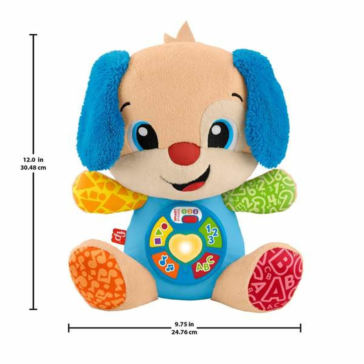 Musikalisches Plüschtier Mattel 30,48 x 25,40 x 13,34 cm