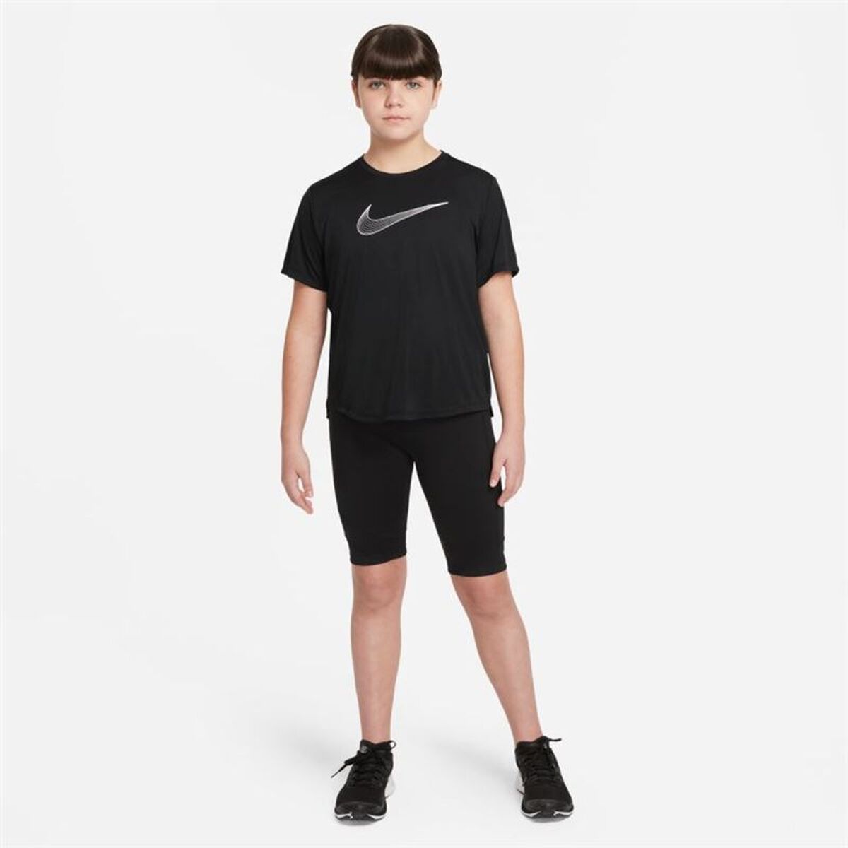 Kinder-T-Shirt «Nike» Schwarz